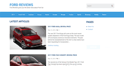 Desktop Screenshot of ford-reviews.com